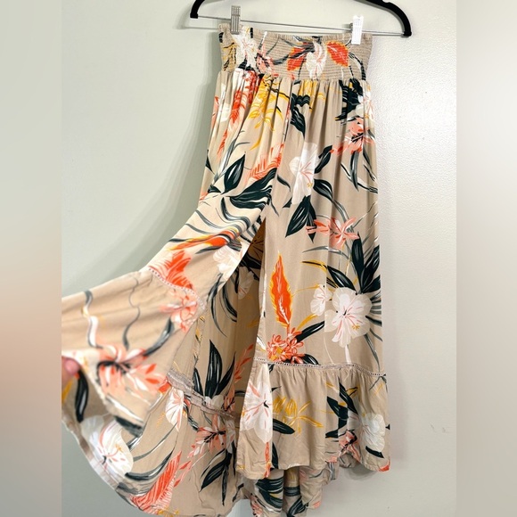 Patrons Of Peace Tan Tropical Skirt - Picture 6 of 8